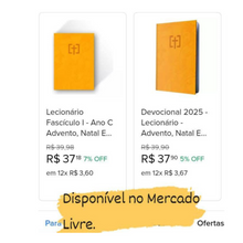 Carregar imagem no visualizador da galeria, E-book Amostra - Fascículo I - Natal e Epifania - Ano C - 2024/2025